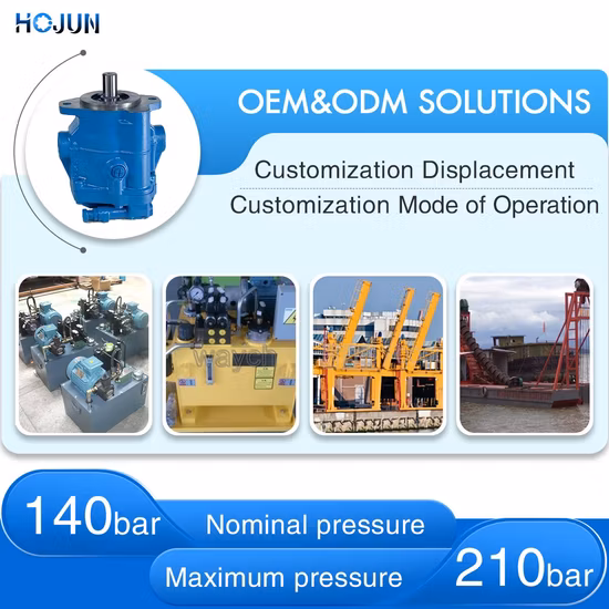 교체용 유압 피스톤 펌프 Eaton Vickers Pve19 Pve21 Pve19al